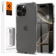 Carcasa Spigen pentru iPhone 16 Pro Max, Ultra Hybrid, transparentă + sticlă temperată 9H