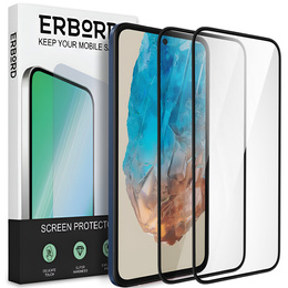 2x sticlă ceramică ERBORD Hybrid Glass pentru Samsung Galaxy M35
