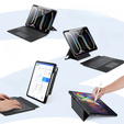 Husă pentru tastatură pentru Apple iPad Pro 13" 7th gen 2024, Dux Ducis DK Series, negru