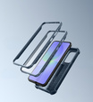 Husă blindată pentru Samsung Galaxy A36 5G, Dexnor Full Body (Two Frames), albastru