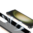 Husă blindată pentru Samsung Galaxy S24 Ultra, CamShield Slide, roz rose gold
