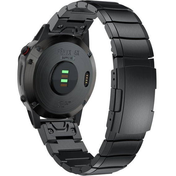 Brățară pentru Garmin Fenix 3/3HR/5X/6X/6X PRO/7X, negru
