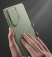 Husă pentru Samsung Galaxy S25 Ultra, Suritch Shockproof, pentru MagSafe, verde