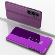 Huse pentru Samsung Galaxy S23 FE, Clear View, violet