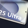 Sticlă călită 3D pentru Samsung Galaxy S25 Ultra, cadru negru