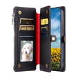 Cu clapetă pentru Xiaomi Redmi 14C / Xiaomi Poco C75, Wallet Zipper Pocket, negru