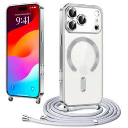 Husă Electro MagSafe cu lanyard pentru iPhone 17 Pro Max