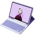 Carcasă cu tastatură bluetooth pentru iPad 11" 2025 A16 (11 gen.) / iPad 10.9" 2022 (10 gen.), Purple