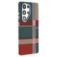 Carcasa pentru Samsung Galaxy S25 Ultra, Carbon Fiber MagSafe, roșu / verde