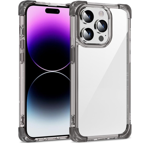 Husă pentru iPhone 14 Pro Max, ERBORD CornerShield, negru