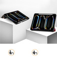 Husă pentru iPad Pro 11 2024, Smartcase, graffiti