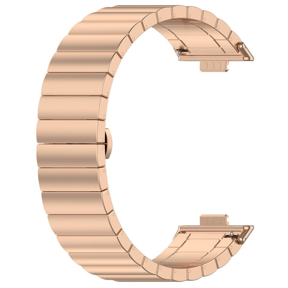 Brățară din oțel pentru Huawei Watch Fit 4 / 4 Pro / 3, roz