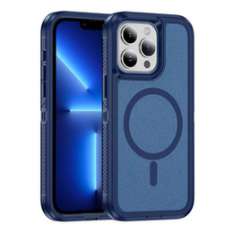 Carcasă cu ramă pentru iPhone 13 Pro, pentru MagSafe, albastru