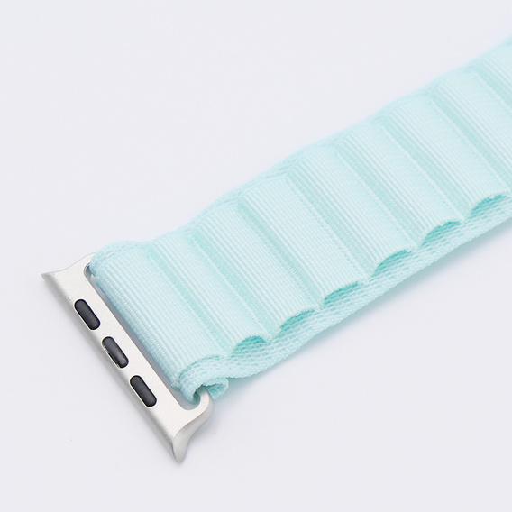 Curea din nailon pentru Apple Watch 1/2/3/4/4/5/6/6/7/8/SE/ULTRA 42/44/45/49mm, albastru