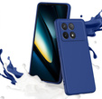 Husa pentru Xiaomi Poco F6 Pro, Silicone Lite, albastru