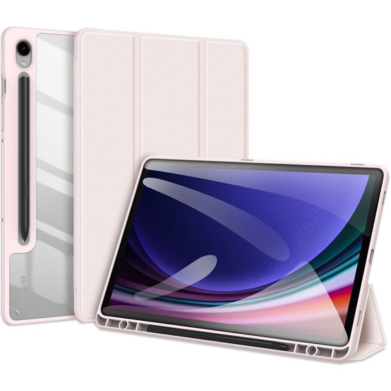 Husa pentru Samsung Galaxy Tab S10 Lite / S10 FE / S9 FE, Dux Ducis TOBY, roz