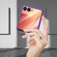Husă cu finisaj lucios pentru Samsung Galaxy Z Flip7