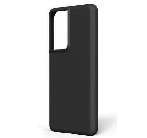 Husa pentru Samsung Galaxy S21 Ultra, Silicone Lite, negru