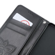 Cu clapetă pentru Xiaomi Poco X6 5G, Butterfly, negru