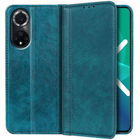 Huse pentru Huawei Nova 9, Wallet Litchi Leather, verde