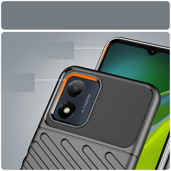 Huse pentru Motorola Moto E13, Thunder, negru