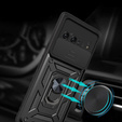 Husă blindată pentru Google Pixel 6 Pro, CamShield Slide, negru
