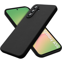 Husa pentru Samsung Galaxy A56 5G, Silicone Lite, negru