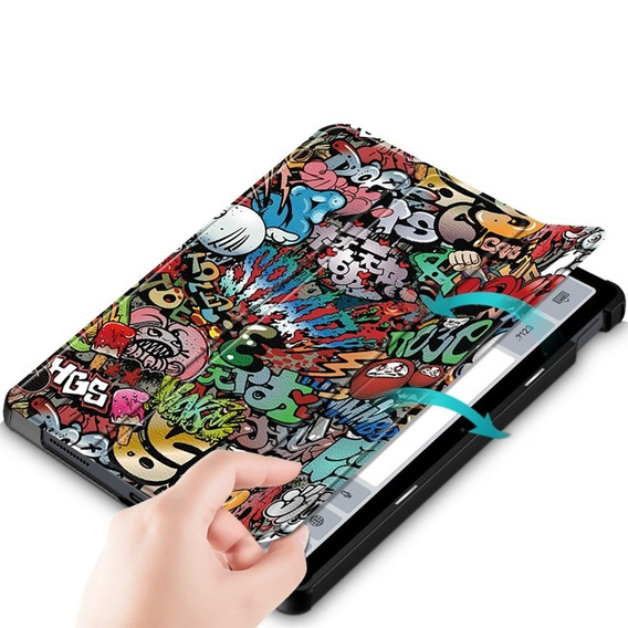 Husă pentru Xiaomi Redmi Pad SE 11", Smartcase, graffiti