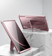 Husă blindată pentru Galaxy Tab S9 FE+ Plus 12.4, Dexnor Full Body, roz