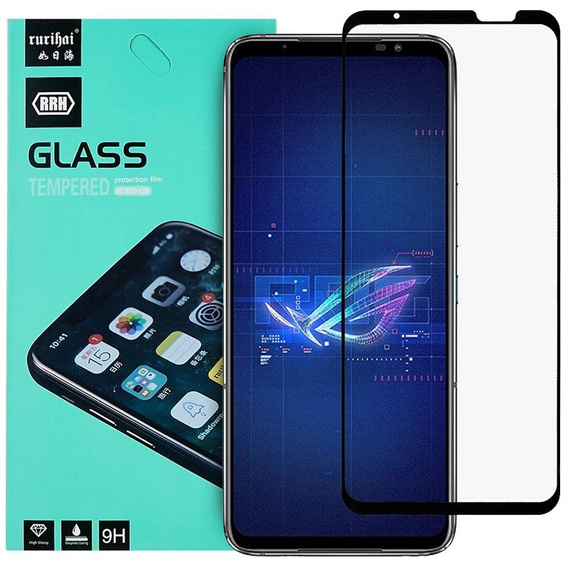 RURIHAI 3D ecran complet din sticlă călită pentru Asus ROG Phone 6 5G