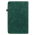 Huse pentru Samsung Galaxy Tab S6 Lite, Wallet Pen Slot, verde