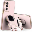 Huse pentru Oppo Reno 12 Pro, Astronaut, roz