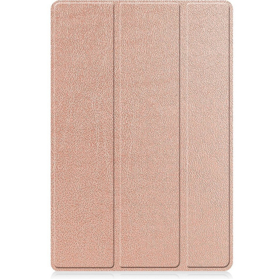 Husă pentru Samsung Galaxy Tab A8 10.5 SM-X200 SM-X205, Smartcase, roz rose gold