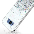 Huse pentru Samsung Galaxy S8+ Plus, Glittery, transparentă