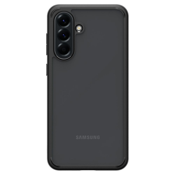 Carcasa Spigen pentru Samsung Galaxy A56 5G, Ultra Hybrid, negru / mat + sticlă temperată 9H