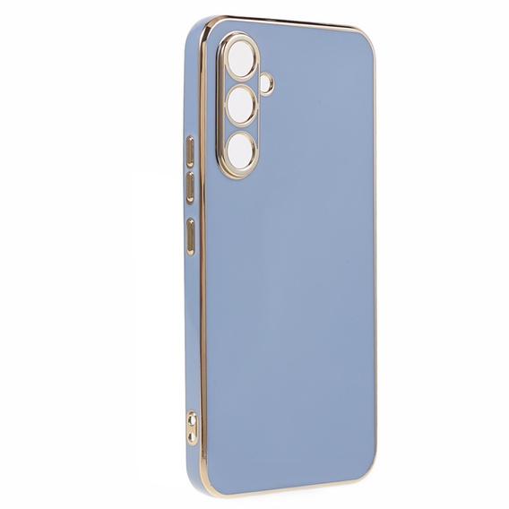 Husă pentru Samsung Galaxy S24, Glamour CamShield, albastru