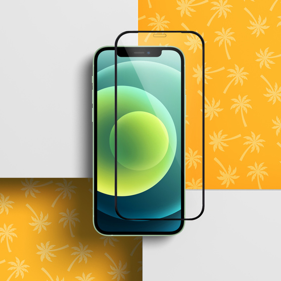 Sticlă ceramică 9D Flexi Palm pentru iPhone 12/12 Pro