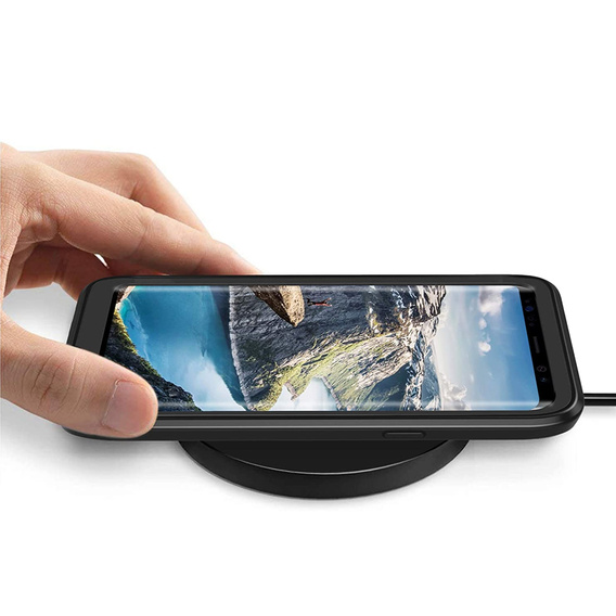 Carcasă pentru Samsung Galaxy S8+ Plus, Shockproof, cu folie, albastru