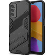 Husa pentru Samsung Galaxy M13 4G, Military kickstand, negru