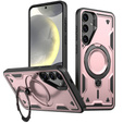 Carcasă pentru Samsung Galaxy S24 FE, Military MagSafe, roz