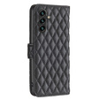 Cu clapetă pentru Samsung Galaxy A56, Wallet, BINFEN COLOR, negru