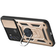 Husă blindată pentru Motorola Moto G60, CamShield Slide, de aur
