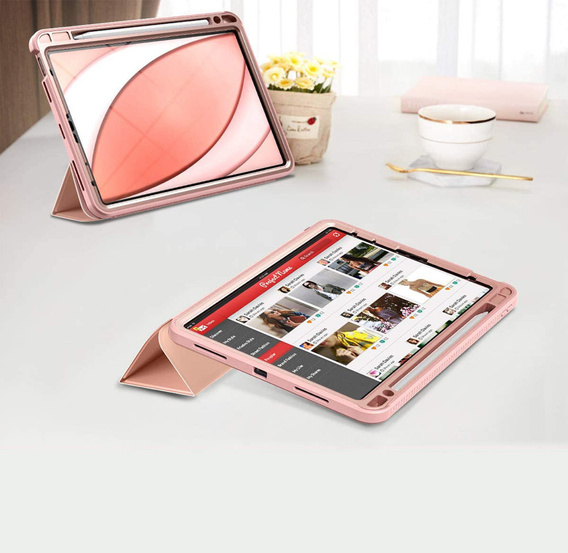 Huse pentru iPad Air 4 10.9 2020 / iPad Pro 11 2020 / 2018, Suritch Full Body, roz rose gold