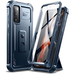 Husă blindată pentru Samsung Galaxy S20 FE, Dexnor Full Body, albastru închis