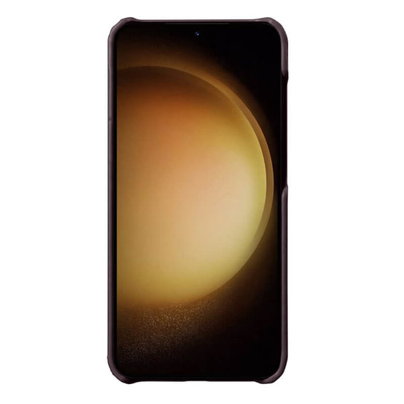 Carcasă MELKCO pentru Samsung Galaxy S24, din piele, violet