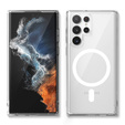 Huse pentru Samsung Galaxy S22 Ultra, Dropproof MagSafe, transparentă