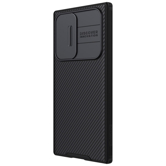 Carcasă blindată Nillkin pentru Samsung Galaxy S22 Ultra, CamShield Pro, negru