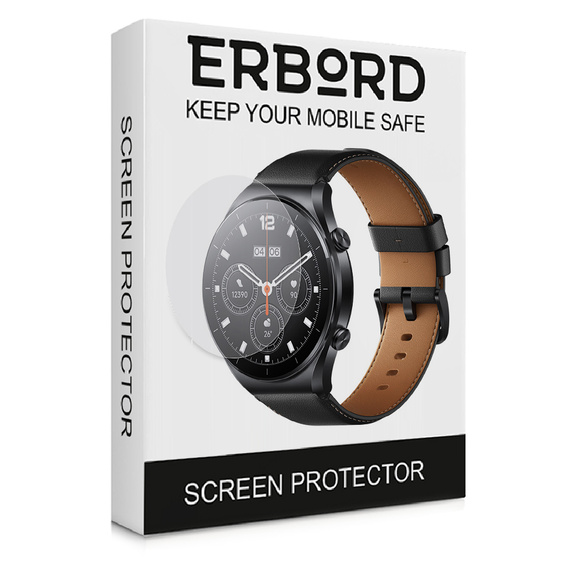 3x ERBORD Hydrogel Foil pentru Xiaomi Mi Watch S1