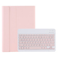Carcasă + tastatură Samsung Galaxy Tab S6 Lite P610/P615 / S6 Lite 2022 10.4, Pen Slot, roz rose gold