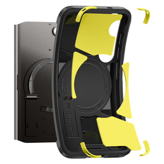 Husă Spigen Tough Armor Mag Black pentru Samsung Galaxy S25